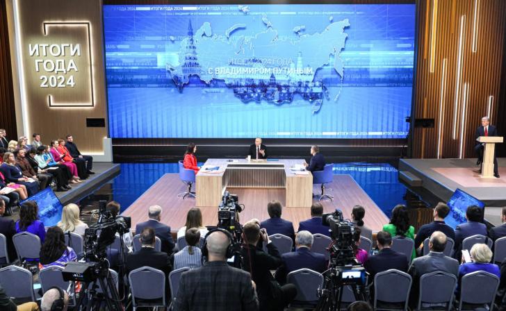 Владимир Путин 19 декабря проведет прямой эфир