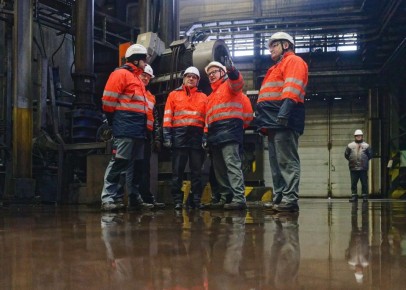 Новый генеральный директор Металлоинвеста Александр Попов посетил Михайловский ГОК