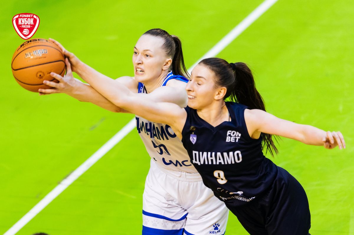 Курское «Динамо» одержало победу в первом матче четвертьфинала Кубка России