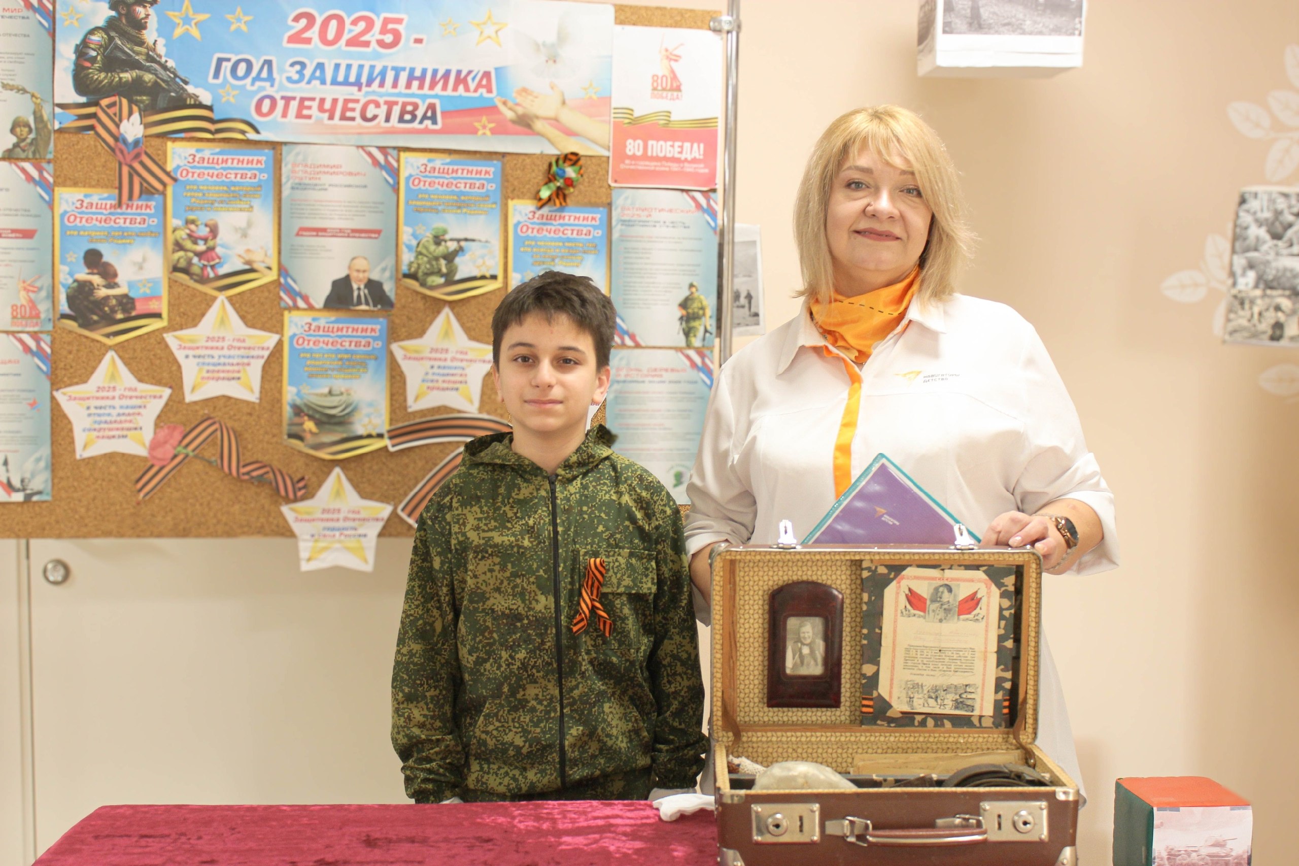 На базе Высоконодворской школы прошёл третий день патриотического форума «Героическое наследие в Уроках Мужества»