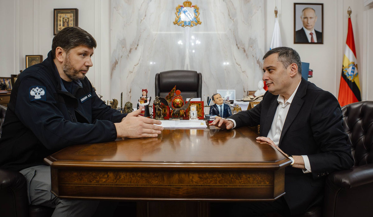 Курскую область посетил первый замминистра строительства и ЖКХ России