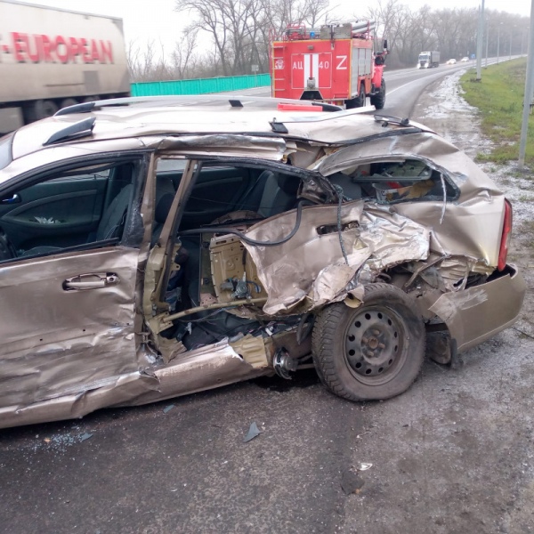 В Курской области в аварии с автобусом ранен водитель