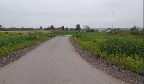 В Курской области отремонтировали почти 1,5 километра дороги в Верхнем Любаже