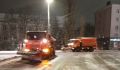 В Курске коммунальные службы всю ночь занимались уборкой снега