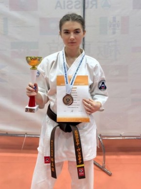 Курянка взяла бронзу Кубка России по киокусинкай