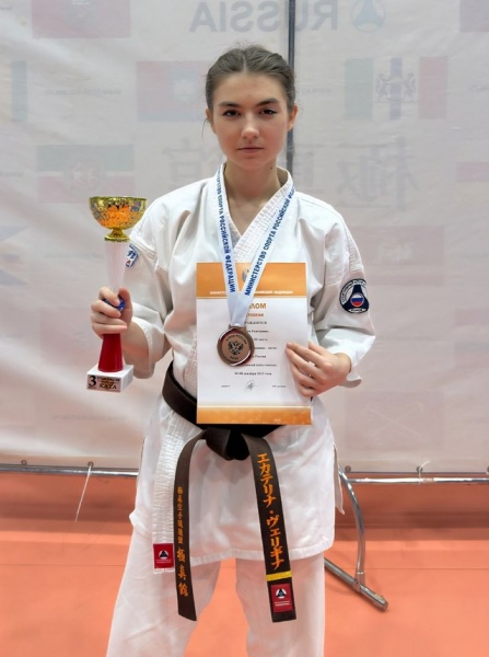Курянка взяла бронзу Кубка России по киокусинкай