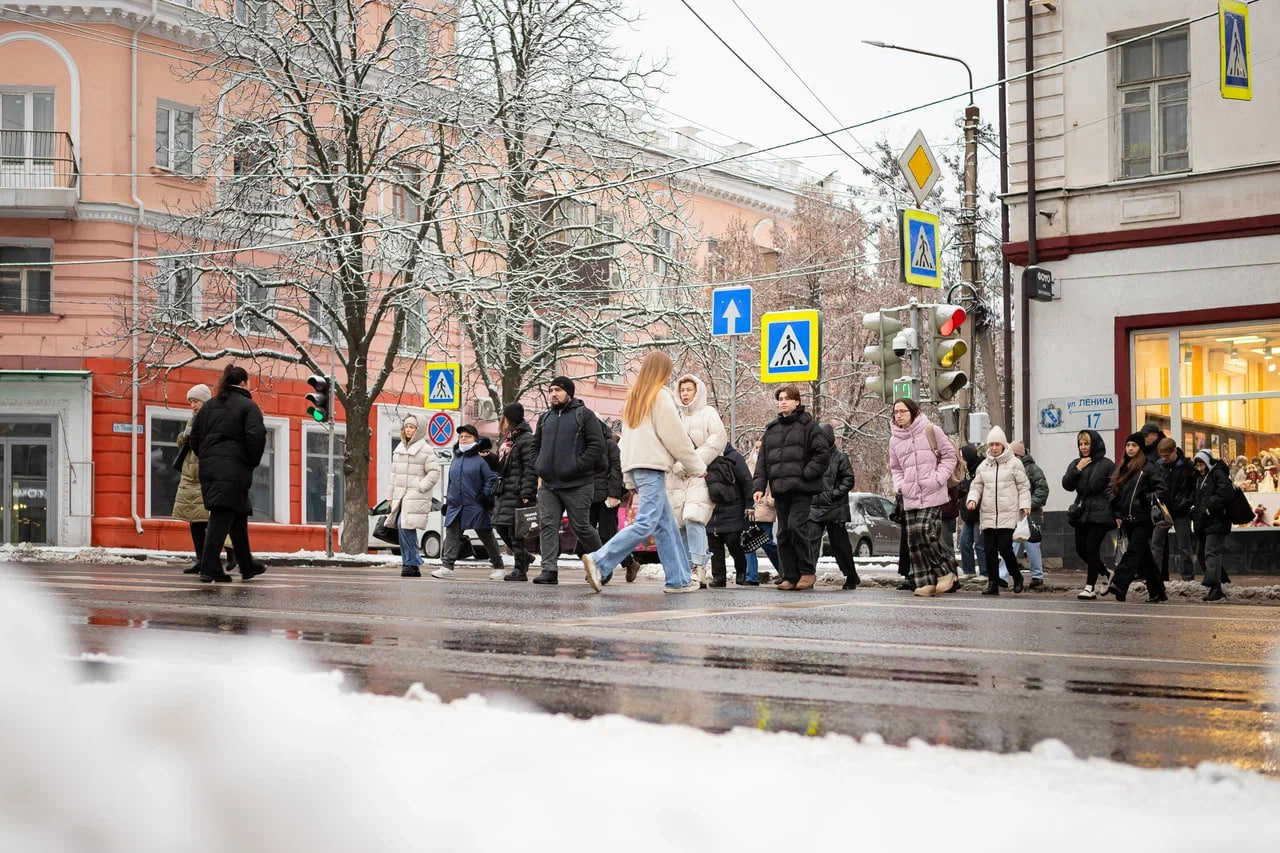 Уборка снега в Курске проходит в штатном режиме