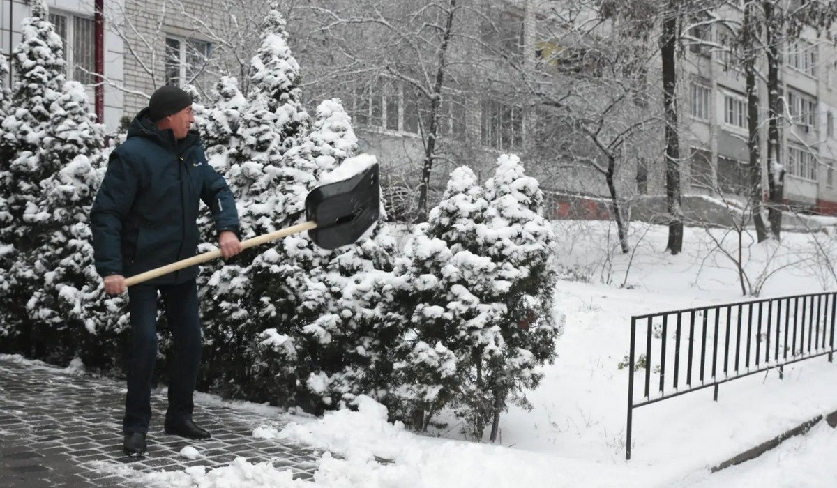В Курской области жителям предлагают украсить дворы и подъезды к Новому году