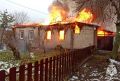 Дом под Курчатовом загорелся от сигареты