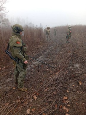 Добровольческая бригада «БАРС-Курск» продолжает разминирование Курской области