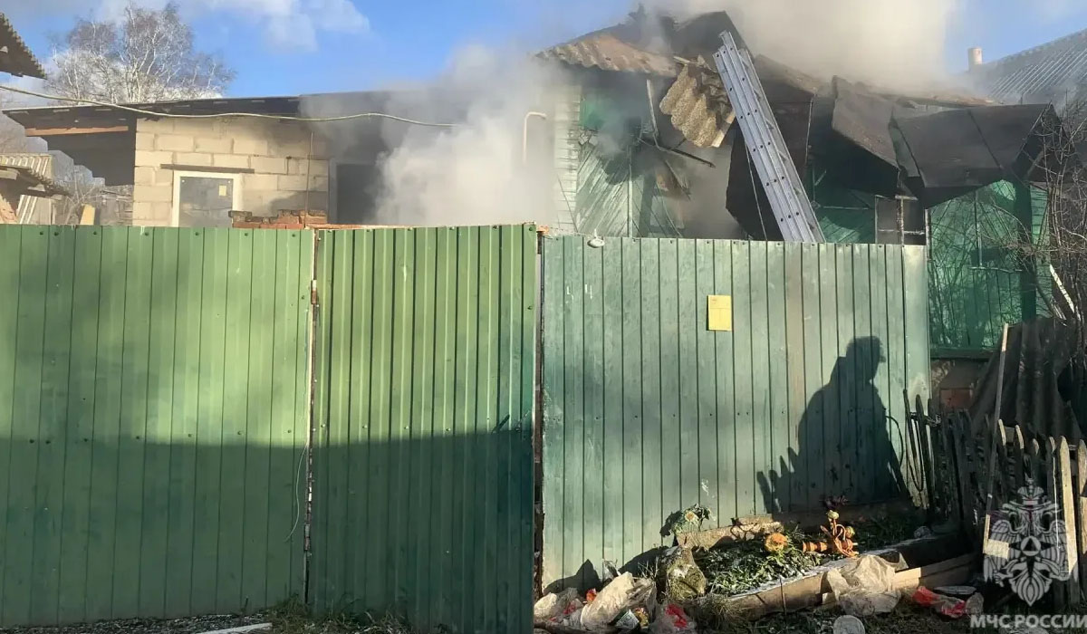 В Курской области произошёл пожар из-за неосторожного курения