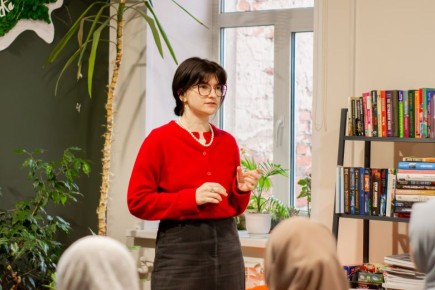 В Курске прошла лекция о классических русских произведениях на английском языке