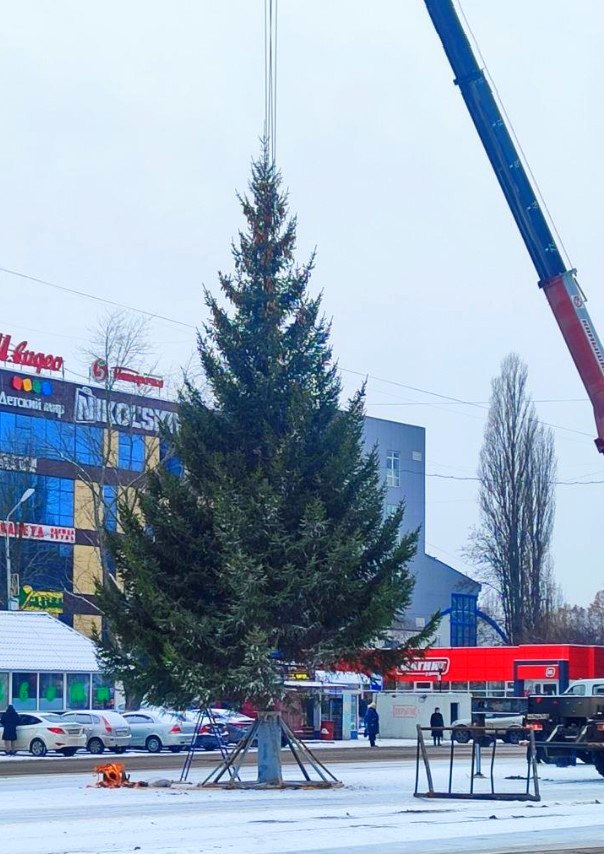 Игорь Корпунков: Сегодня устанавливаем ЕЛКУ на площади Свободы!