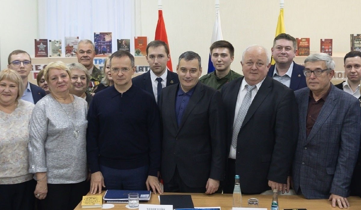 В Курске Владимир Мединский и Александр Хинштейн провели заседание актива РВИО