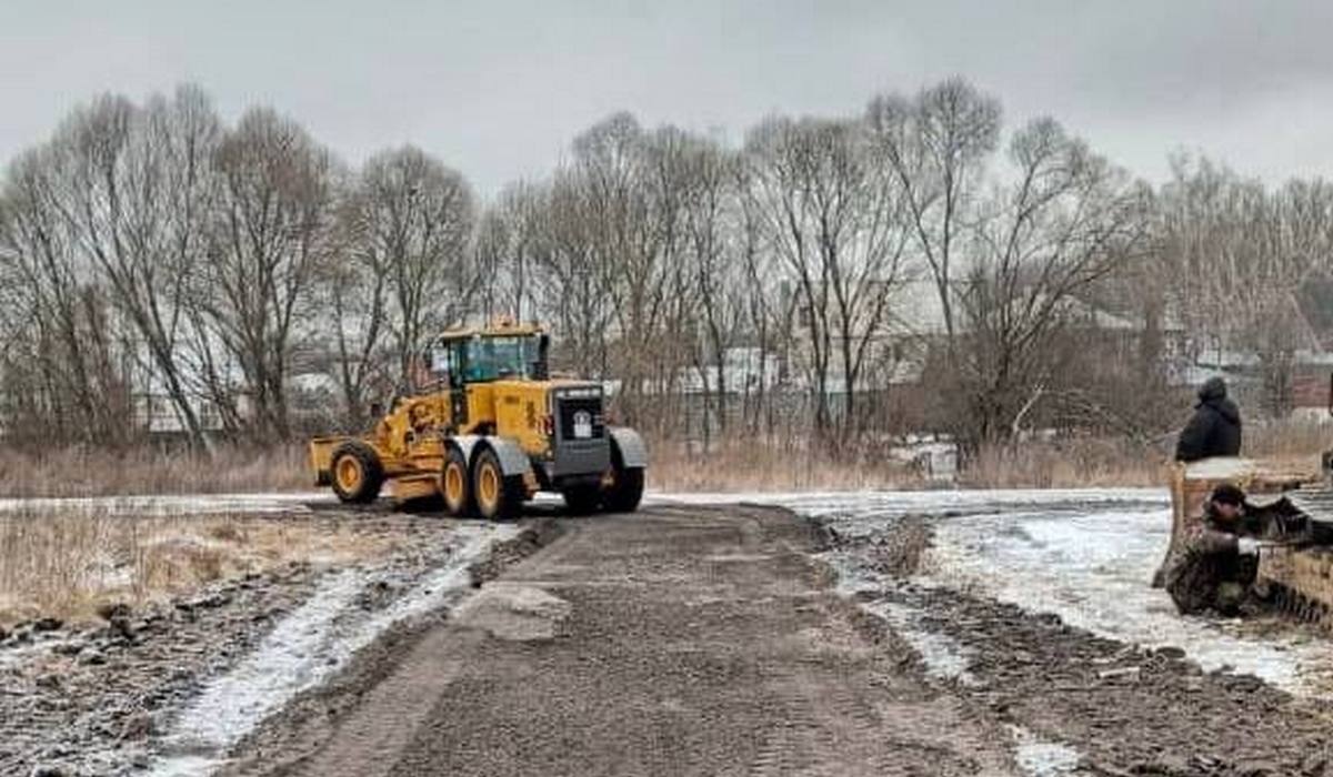 В Курском районе после обращения на Прямой линии губернатора обустроили проезд