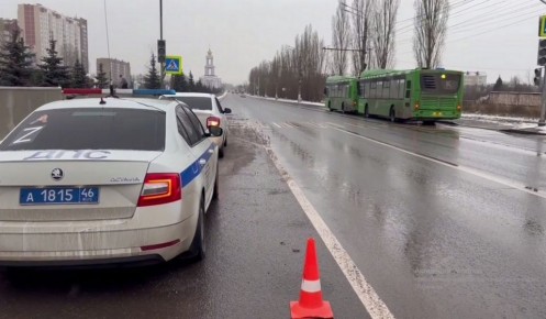 В Курске на проспекте Победы на пешеходном переходе сбили 10-летнего мальчика