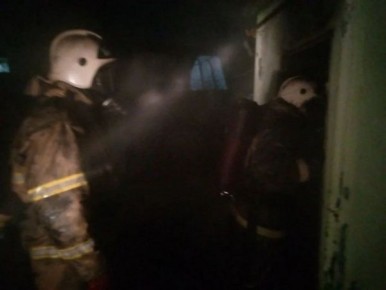 В Рыльске Курской области потушен пожар