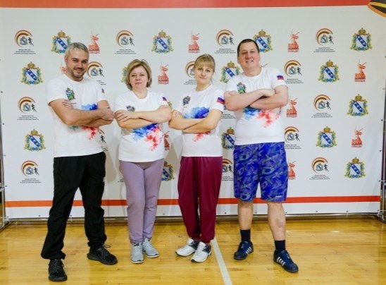 В Спортивно-концертном комплексе состоялся 4 заключительный этап III Спартакиады государственных и муниципальных служащих Курской области, посвященной 80-летию Победы в Великой Отечественной войне