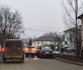 В Курске случилась авария