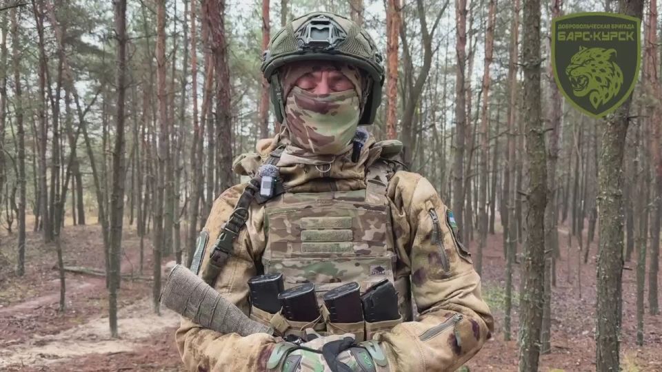 Отряд в лицах.. Доброволец с позывным «Хаким» из Башкортостана. Дорога не близкая, но желанию прийти на помощь курянам и вступить в отряд "Барс - Курск" это не помешало