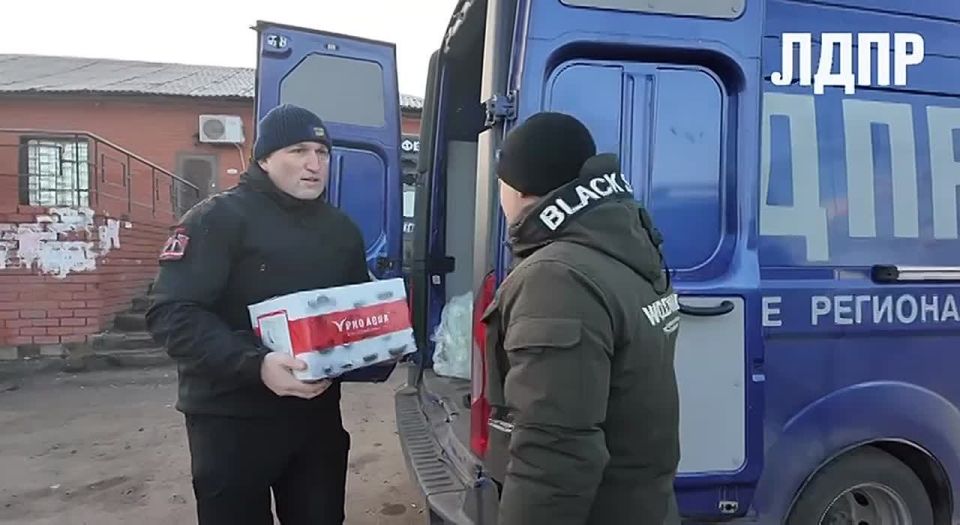 Очередная партия гуманитарной помощи доставлена на передовую