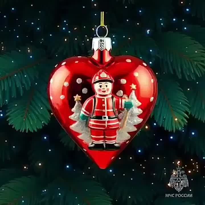 Безопасный Новый год: ёлка и украшения