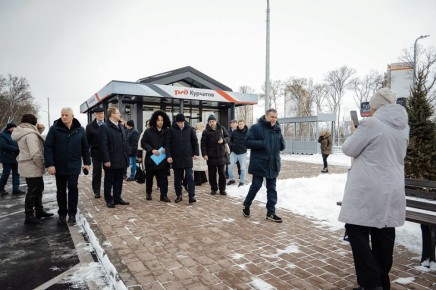 В Курской области открыт новый модульный вокзал