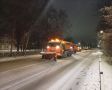 Дороги Курска очищают от снега 76 машин и 70 специалистов