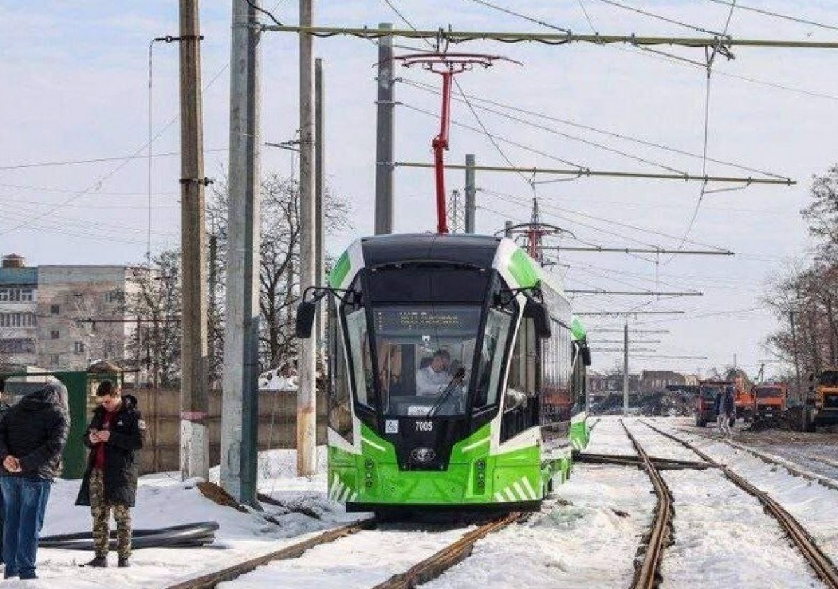 В Курске продолжается реконструкция трамвайных путей