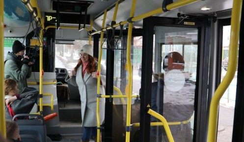 Куряне массово жалуются на отсутствие валидаторов в новых автобусах «Ситимакс»