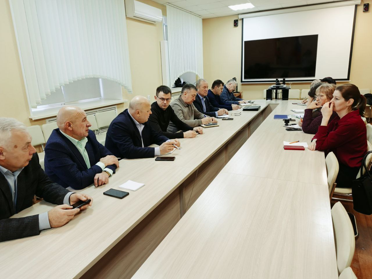 Сергей Цуканов: Сегодня провёл планерку с главами муниципальных образований Фатежского района