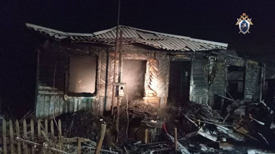 Ночью СК сообщил о гибели ребенка на пожаре в Курской области. Частный дом загорелся вечером 29 декабря на улице Садовая в деревне Будановка