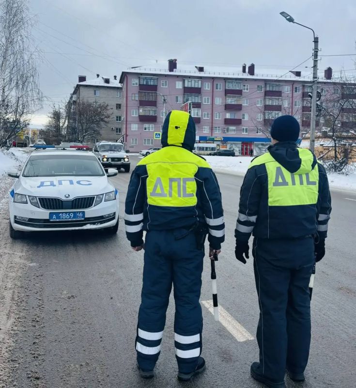Госавтоинспекция г. Курска в течение всех новогодних праздников будет нести службу в усиленном режиме