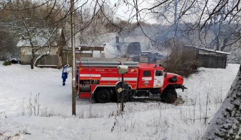 В Курской области за сутки произошло пять пожаров