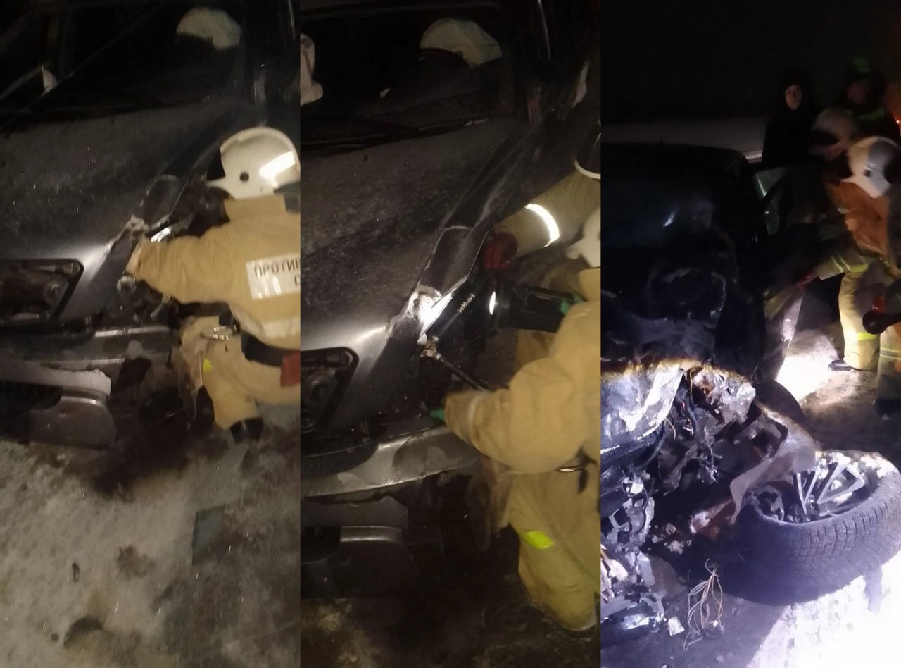 В массовом ДТП в Фатежском районе пострадали 3 человека