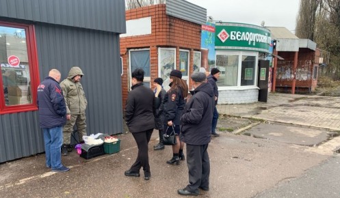 В Курске за год составили более 400 протоколов за незаконную торговлю