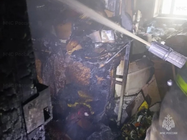 На пожаре в Курске спасены 19 человек