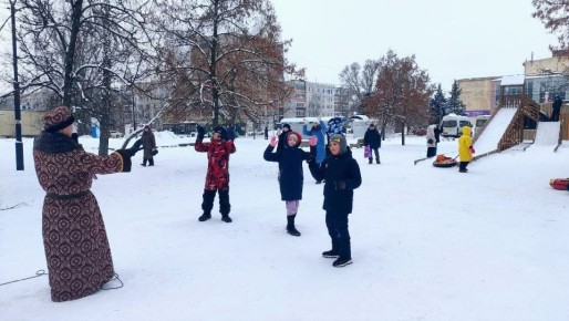 Весело сегодня было и в парке «Волокно»