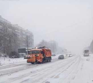В Курске дорожные службы перешли на усиленный режим работы