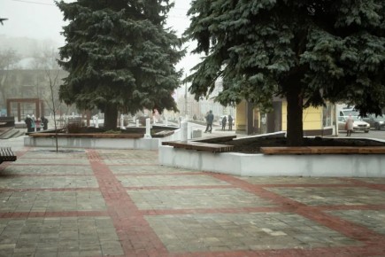 В прошлом году завершено благоустройство территории возле ТЦ «Куряночка»