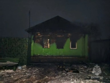 Пожарный извещатель спас многодетную семью в Курском районе