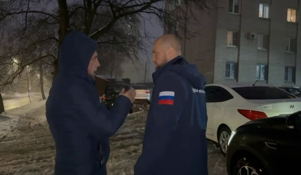 Евгений Маслов лично проверил проблемные адреса в Курске