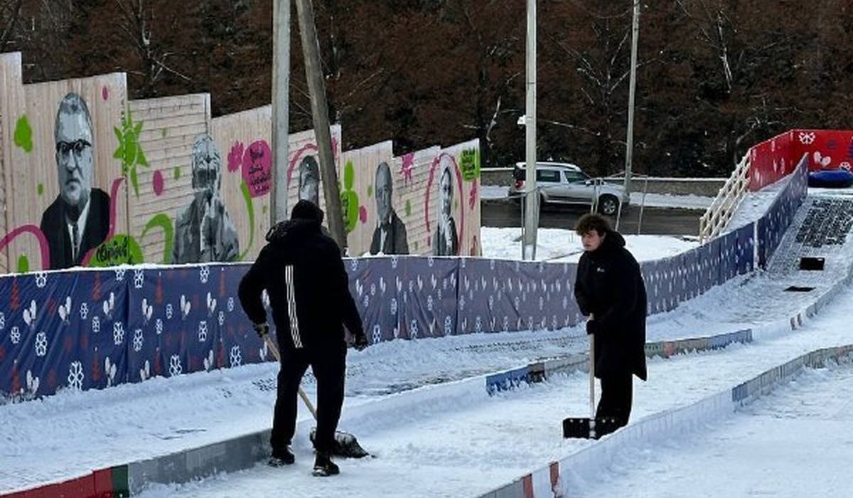 В Курске на Полугоре 8 января не будет работать тюбинговая горка