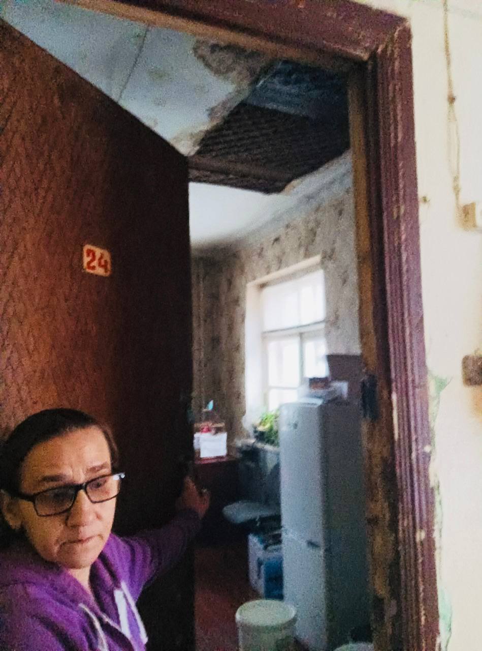 В аварийном доме на улице Литовской произошло обрушение перекрытия