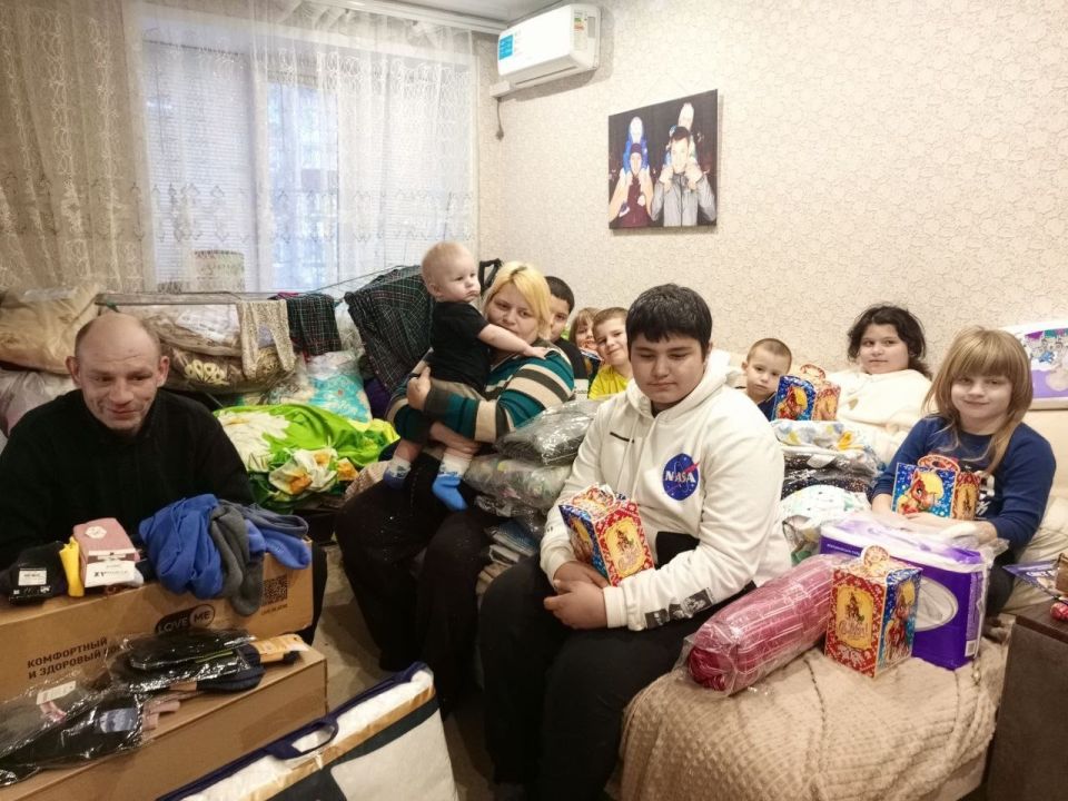 В Курском районе произошёл пожар в доме, где жила многодетная семья