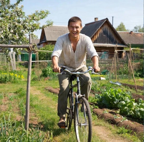 Порубил картофель тяпкой и угнал велосипед