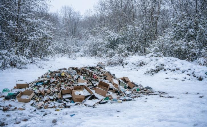 Жители Махова Колодезя просят убрать внезапно появившуюся свалку в Большесолдатском районе