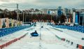 Тюбинговая горка на Полугоре в Курске снова открыта для посетителей