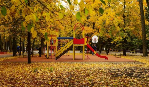 В парке Героев гражданской войны в Курске завершили второй этап благоустройства