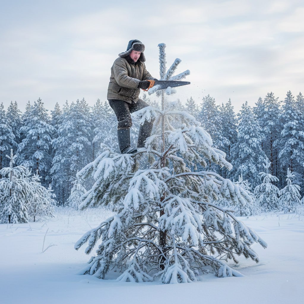 Новогодний криминал: от спиленной сосны до тяжких преступлений